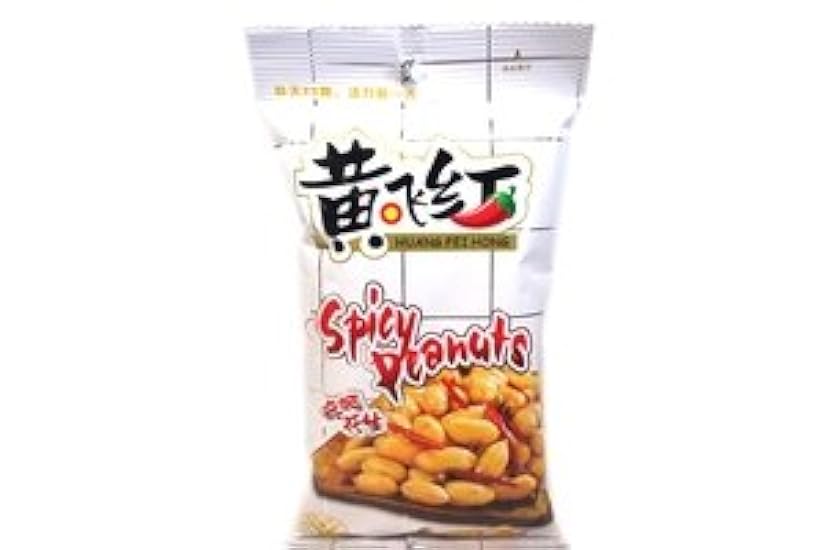 Huang Fei Hong Spicy Peanuts - 3.8 oz [ 6 units] 601580