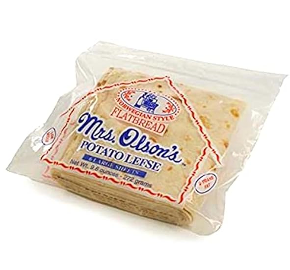 Mrs. Olson’s Potato Lefse 9.6oz (4 pack) 668180712