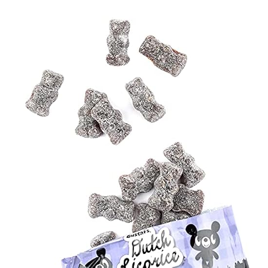 Gustaf´s Dutch Licorice, Sugared Licorice Bears, 5.2 Ounce (Pack of 12) 460799454
