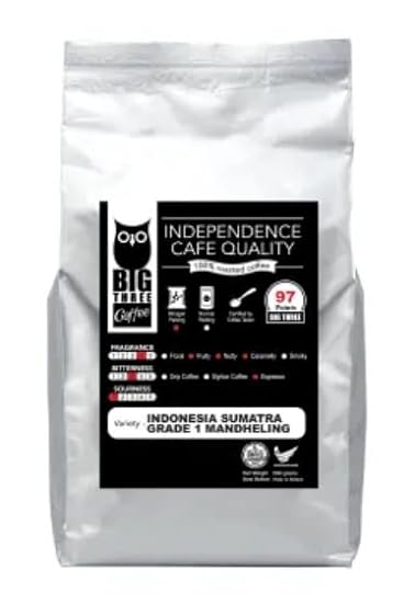 Big Three Coffee (Indonesia Sumatra Grade 1 Mandheling) Coffee Beans 500g - Big Three Coffee beans is roasted locally and It is a whole beans. 217554216