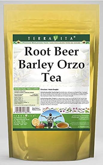 Root Beer Barley Orzo Tea (50 tea bags, ZIN: 557151) - 