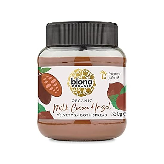 Biona Organic Chocolate Hazelnut Spread 350 g (Pack of 6) 812476886