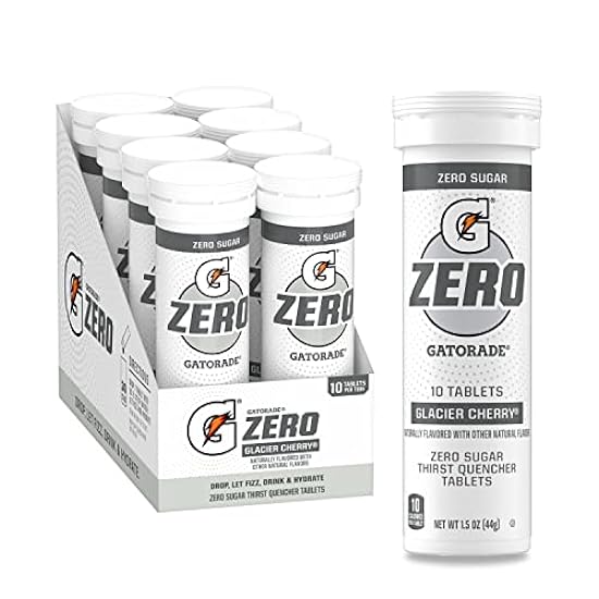 Gatorade Zero Tablets, Glacier Cherry (Pack of 80) 9441
