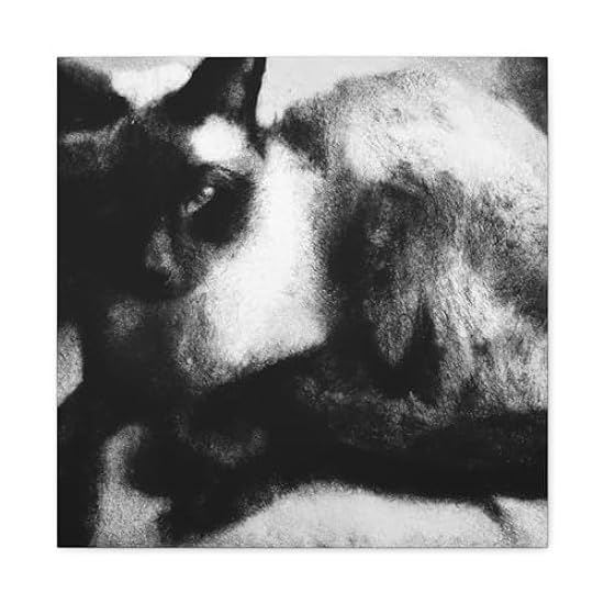Siamese Cat Impression - Canvas 20″ x 20″ / Premium Gallery Wraps (1.25″) 273927364