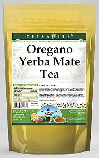 Oregano Yerba Mate Tea (50 tea bags, ZIN: 555387) 25665
