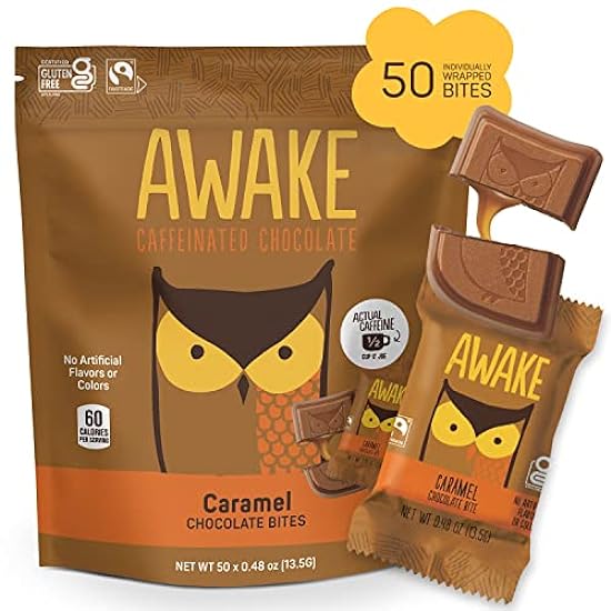 AWAKE - Caffeinated Chocolate Bites - Coffee Alternativ