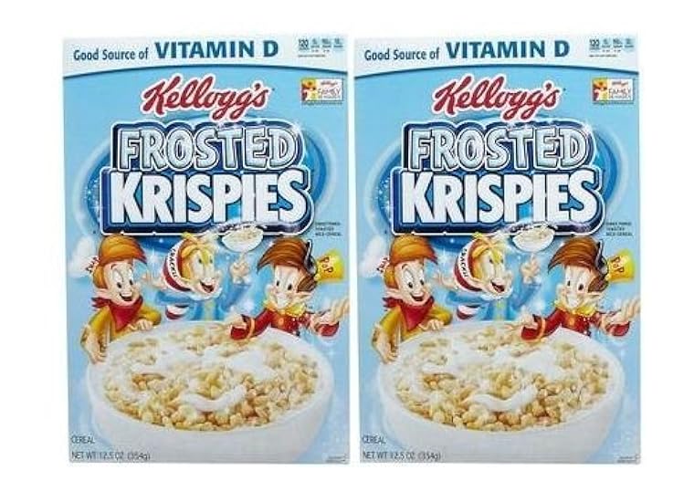 Kellogg´s Frosted Rice Krispies Cereal - 12.5 oz - 2 Pack by Kellogg´s 460144521