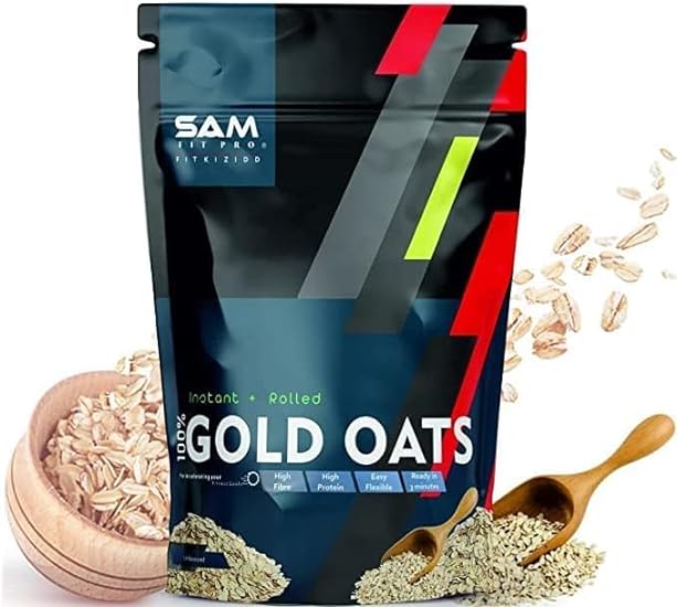 SENTA SamFit Pro Gold Oats (Instant+Rolled), 1 KG 890606098