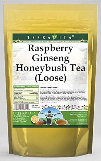 Raspberry Ginseng Honeybush Tea (Loose) (4 oz, ZIN: 543