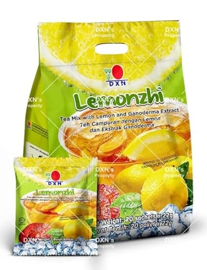 LIMITEDBONUSDEAL DXN Lemonzhi Tea Mix With Lemon 20 Sac