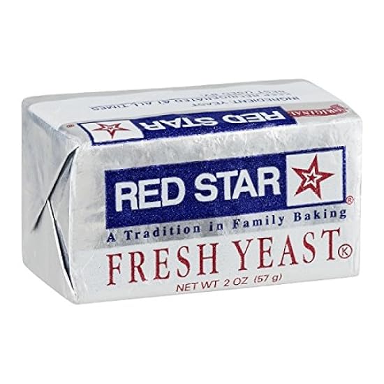 Red Star Fresh Yeast Cake, 2 Ounce (Pack of 08) 686810636
