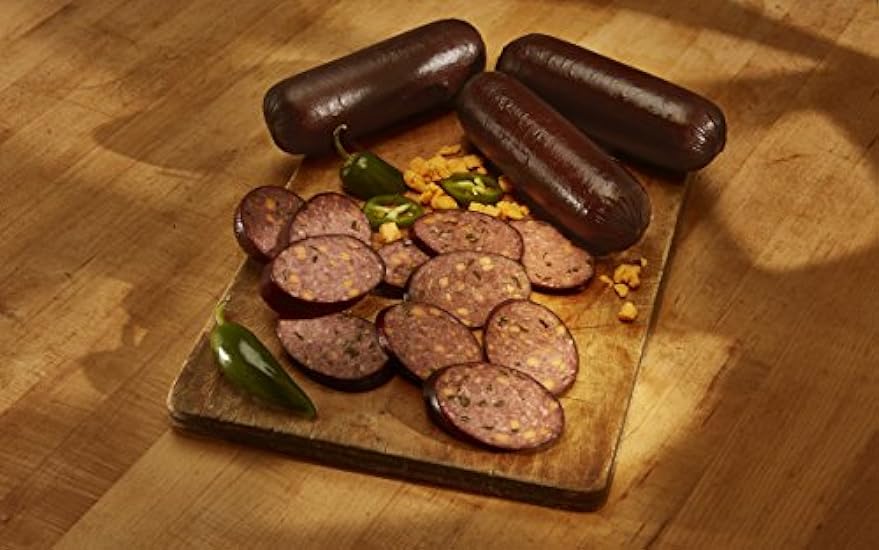 Alewel´s Beef Summer Sausage with Cheddar Cheese and Jalapenos 189016265