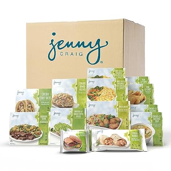 Jenny Craig 14-Count Entrée Kit Menu 2 – Frozen Meal Kit includes 14 Full Entrées to make living better delicious, nutritious and convenient! Enjoy Prepared Meals, Eat Better, and Love the New You! 189318554