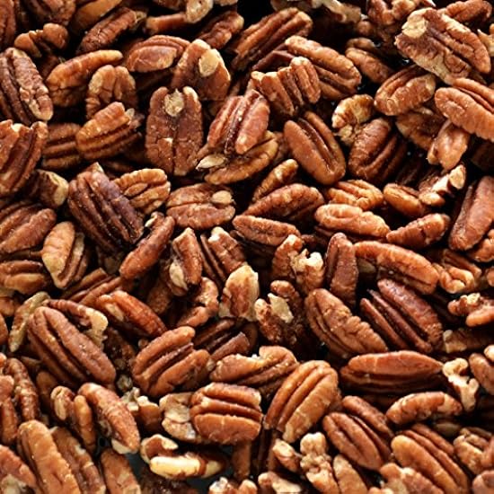 Sprouted Texas Native Pecan Halves, Family Recipe Crispy, Soaked and Dried with Sea Salt, bulk 5 Pound 159493954